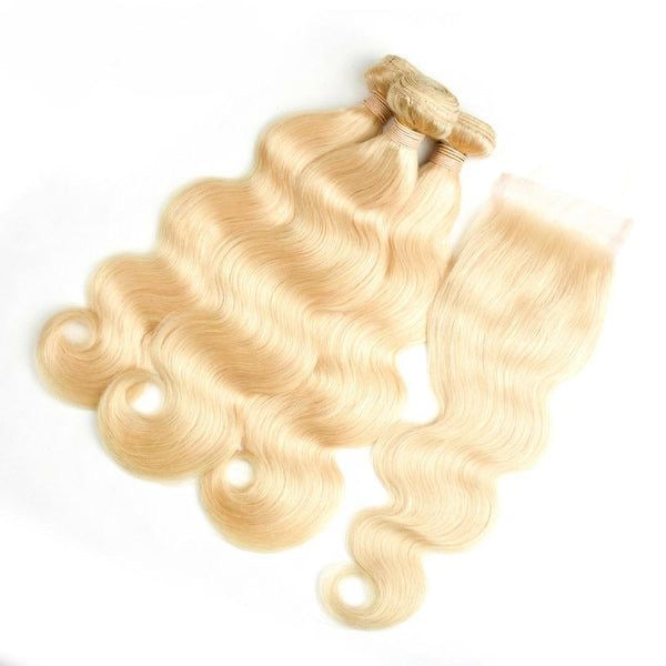 613 HD Lace Blonde 5x5 Closure