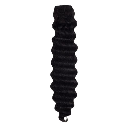 GORGEOUS NATURAL BLACK LOOSE WAVE 5X5 CLOSURE